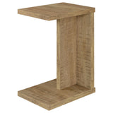 Clower Mango Engineered Wood C-Shaped Sofa Side Table - Ornate Home