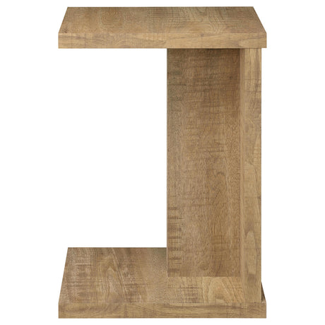 Clower Mango Engineered Wood C-Shaped Sofa Side Table - Ornate Home
