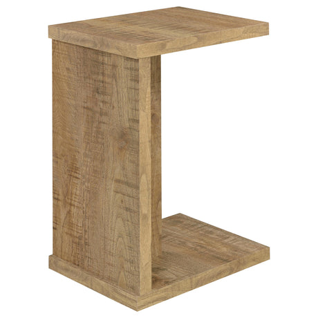 Clower Mango Engineered Wood C-Shaped Sofa Side Table - Ornate Home