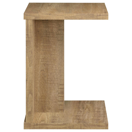Clower Mango Engineered Wood C-Shaped Sofa Side Table - Ornate Home