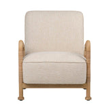 Clyde Ivory Occasional Chair - Ornate Home