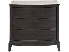Coalesce Ravenwood Three Drawer Nightstand - Ornate Home