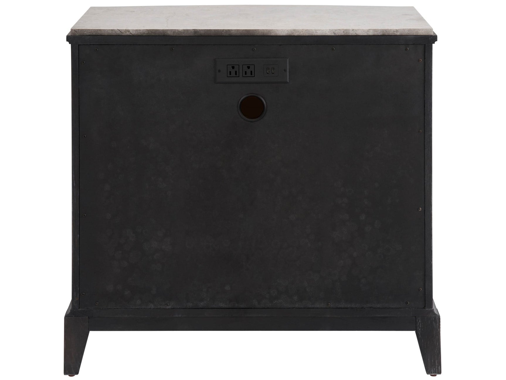 Coalesce Ravenwood Three Drawer Nightstand - Ornate Home