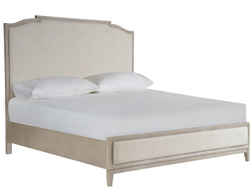 Coalesce Rolling Fog/Asbury Oyster King Panel Bed - Ornate Home