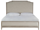Coalesce Rolling Fog/Asbury Oyster King Panel Bed - Ornate Home