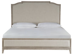 Coalesce Rolling Fog/Asbury Oyster King Panel Bed - Ornate Home