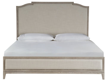 Coalesce Rolling Fog/Asbury Oyster King Panel Bed - Ornate Home