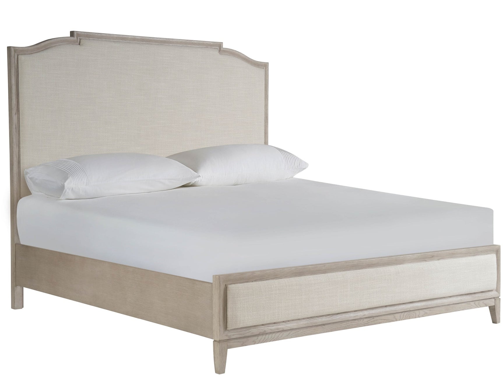 Coalesce Rolling Fog/Asbury Oyster Queen Panel Bed - Ornate Home