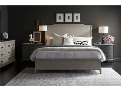 Coalesce Rolling Fog Queen Sleigh Platform Bed - Ornate Home