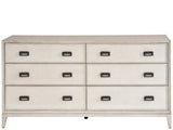 Coalesce Rolling Fog Six Drawer Dresser - Ornate Home