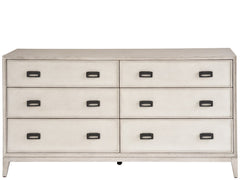 Coalesce Rolling Fog Six Drawer Dresser - Ornate Home