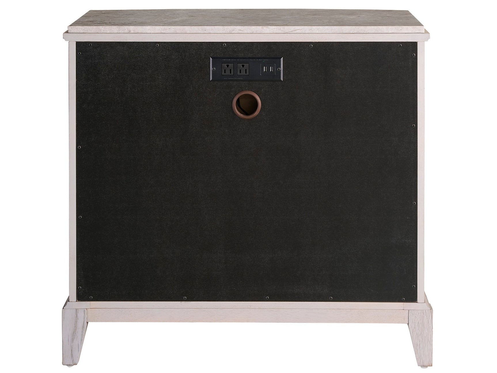 Coalesce Rolling Fog Three Drawer Nightstand - Ornate Home