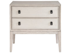Coalesce Rolling Fog Two Drawer Nightstand - Ornate Home