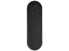 Coalesce Soft Matte Black Metal Accent Mirror - Ornate Home