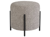 Coalesce Soft Matte Black Pouf - Ornate Home