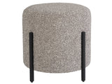 Coalesce Soft Matte Black Pouf - Ornate Home