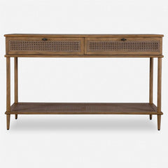 Coast Soft Oak/Natural Console Table - Ornate Home