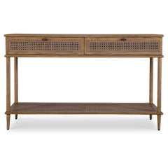 Coast Soft Oak/Natural Console Table - Ornate Home