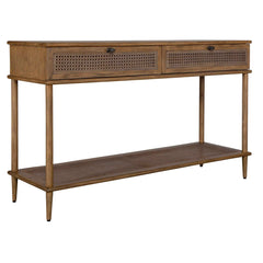 Coast Soft Oak/Natural Console Table - Ornate Home