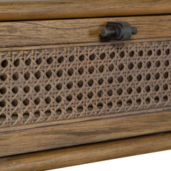 Coast Soft Oak/Natural Console Table - Ornate Home