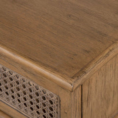 Coast Soft Oak/Natural Console Table - Ornate Home
