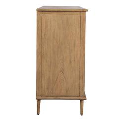 Coast Woodtone 2 Door Rattan Cabinet - Ornate Home