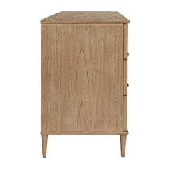 Coast Woodtone 6 Drawer Rattan Chest - Ornate Home