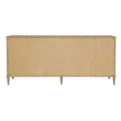 Coast Woodtone 6 Drawer Rattan Chest - Ornate Home