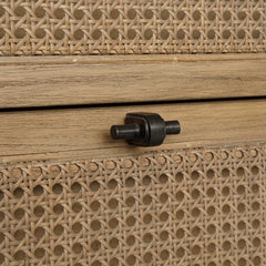 Coast Woodtone 6 Drawer Rattan Chest - Ornate Home