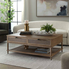 Coast Woodtone Mid-Century Coffee Table - Ornate Home