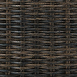 Coastline Bay Brown Outdoor Ottoman with Cushion - Ornate Home