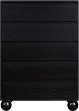 Coastline Black Wood Chest - Ornate Home