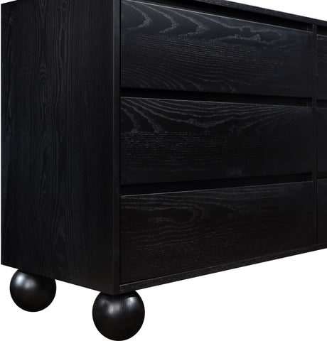 Coastline Black Wood Dresser - Ornate Home