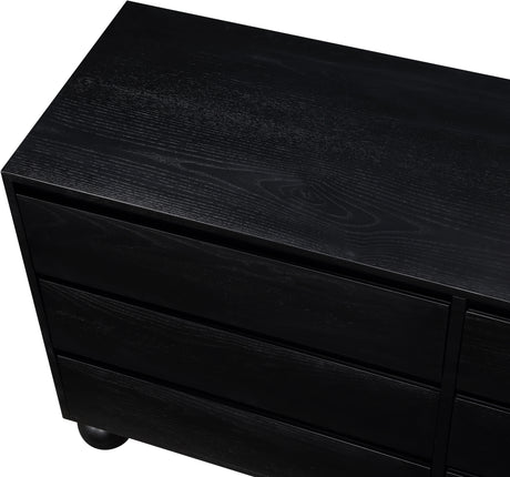 Coastline Black Wood Dresser - Ornate Home