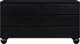 Coastline Black Wood Dresser - Ornate Home