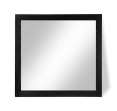 Coastline Black Wood Mirror - Ornate Home