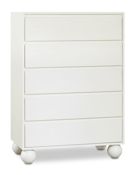 Coastline Cream Wood Chest - Ornate Home