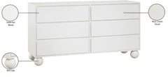 Coastline Cream Wood Dresser - Ornate Home