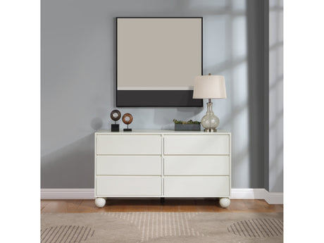 Coastline Cream Wood Dresser - Ornate Home