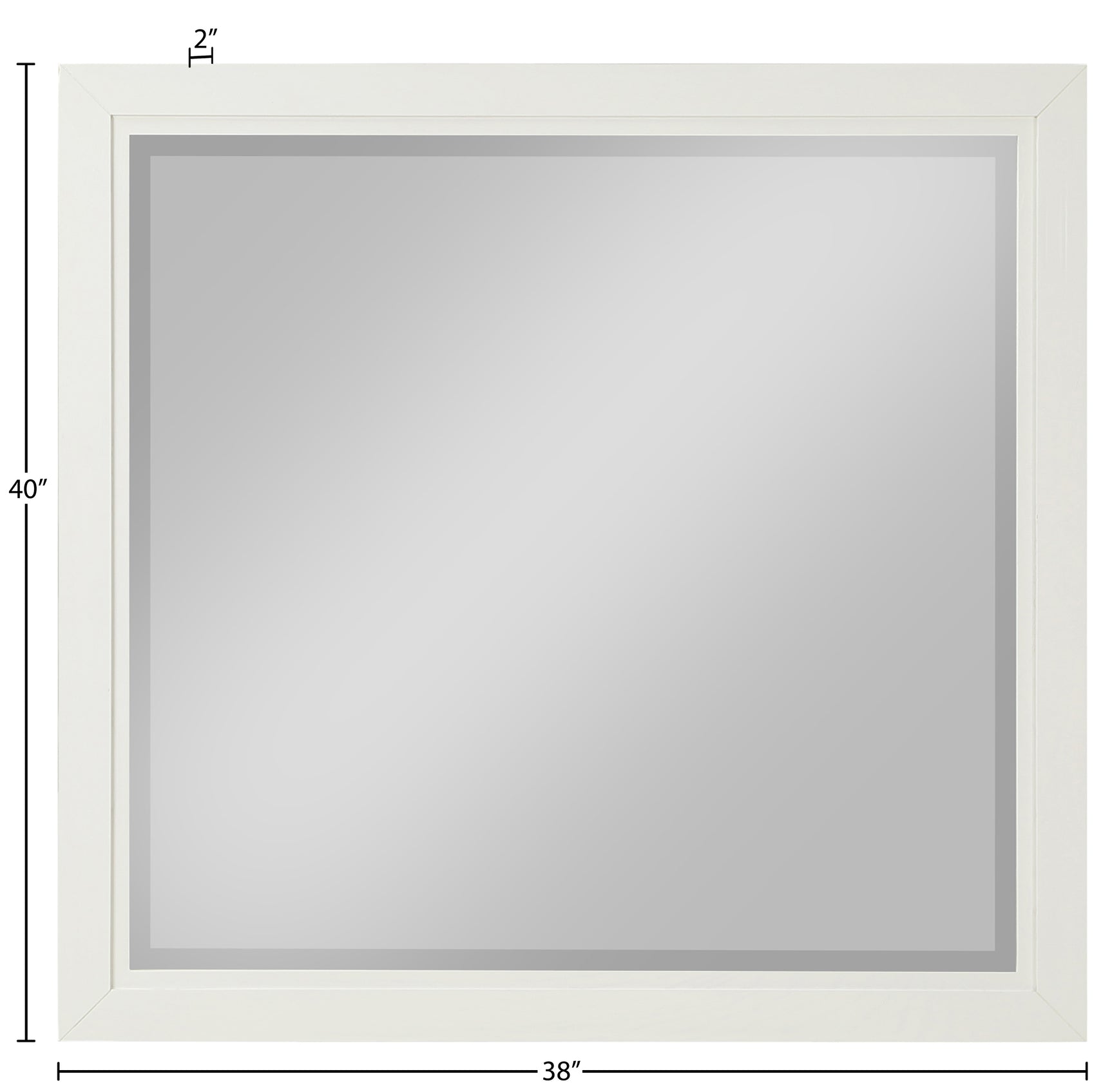 Coastline Cream Wood Mirror - Ornate Home
