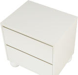 Coastline Cream Wood Nightstand - Ornate Home