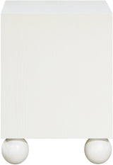 Coastline Cream Wood Nightstand - Ornate Home