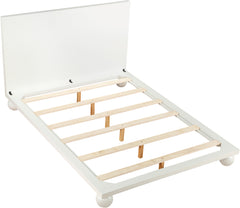 Coastline Cream Wood Queen Bed (3 Boxes) - Ornate Home
