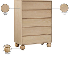 Coastline Natural Wood Chest - Ornate Home