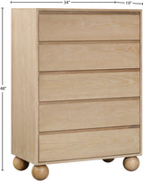 Coastline Natural Wood Chest - Ornate Home