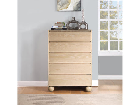 Coastline Natural Wood Chest - Ornate Home