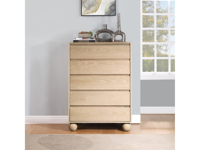 Coastline Natural Wood Chest - Ornate Home