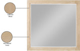 Coastline Natural Wood Mirror - Ornate Home