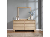 Coastline Natural Wood Mirror - Ornate Home