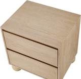 Coastline Natural Wood Nightstand - Ornate Home